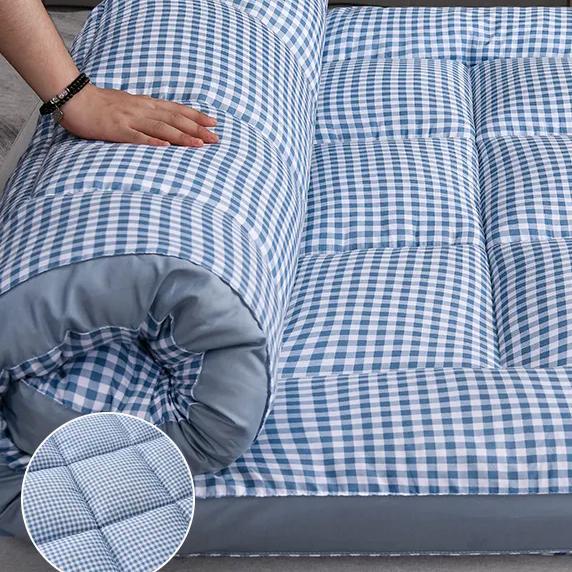 WTEMPO Saltea Moale Elastică Pliabilă Plaid de Uz Casnic Saltea Netedă Pliabilă Așternuturi Nedeformabile Dormitor Studențesc Casă de Închiriat Sol Covoraș Gros