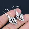 Carnelian, Pearl Gemstone Earrings Solid 925 Sterling Silver Handmade Earrings Jewelry Gift For Women And Girls E-2065
