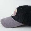 AVIREX Corduroy Military Low Military Baseball Black Cap, Cap, Men's, Fall/Winter, AIRFORCES,