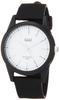 Citizen Analog 10 ATM Water Urethane Black Q&Q Wristwatch, Resistant, Strap, VS40-003,
