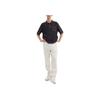 Coach Ss25 Solid Knit Short Sleeve Polo Shirt Men Polo Shirts Black CY571-A0R