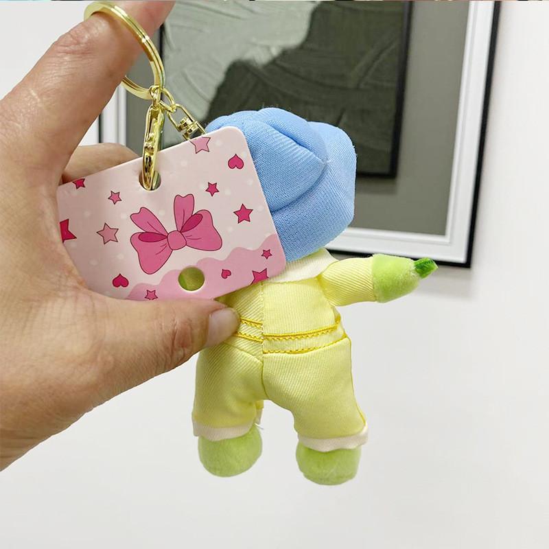 Adorable Plush Turtle Keychain Soft Pp Cotton Backpack Pendant Cute Green Tortoise