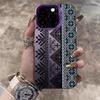 Retro Ethnic European Phone Case For IPhone 16 11 12 13 17 Pro Max Case 14 15 Plus 16E 17Air Shockproof Hard IMD INS Cover