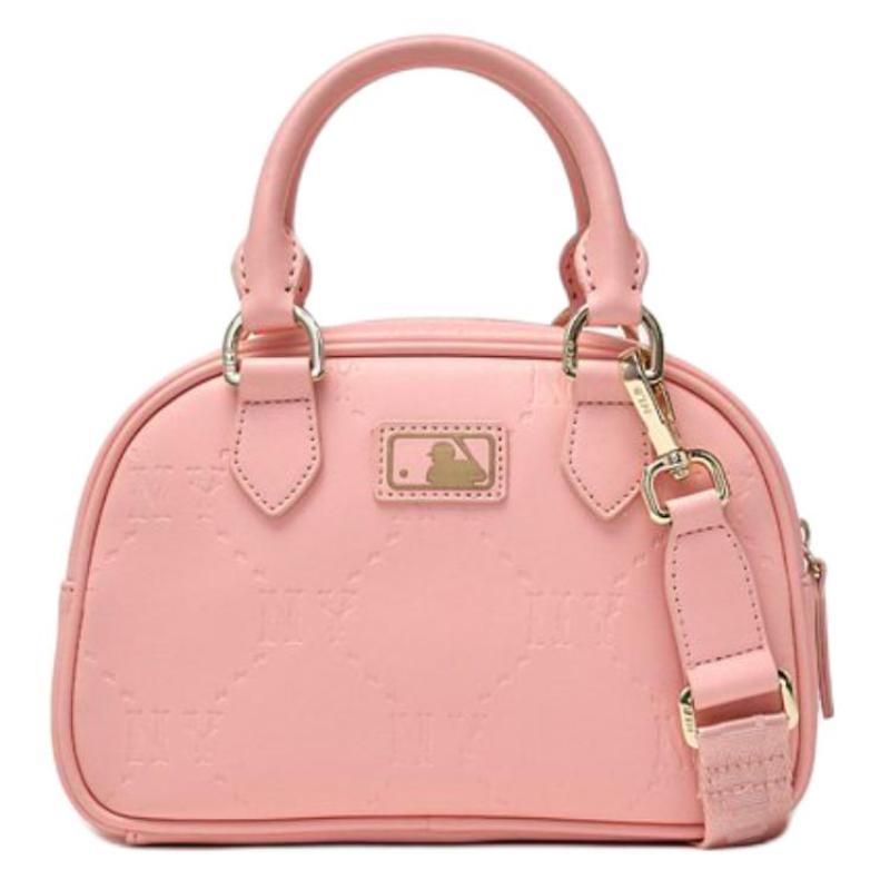 MLB Butterfly Charm Crossbody Handbag Regular Kids' Pink Casual 7ACRM056N-50PKL