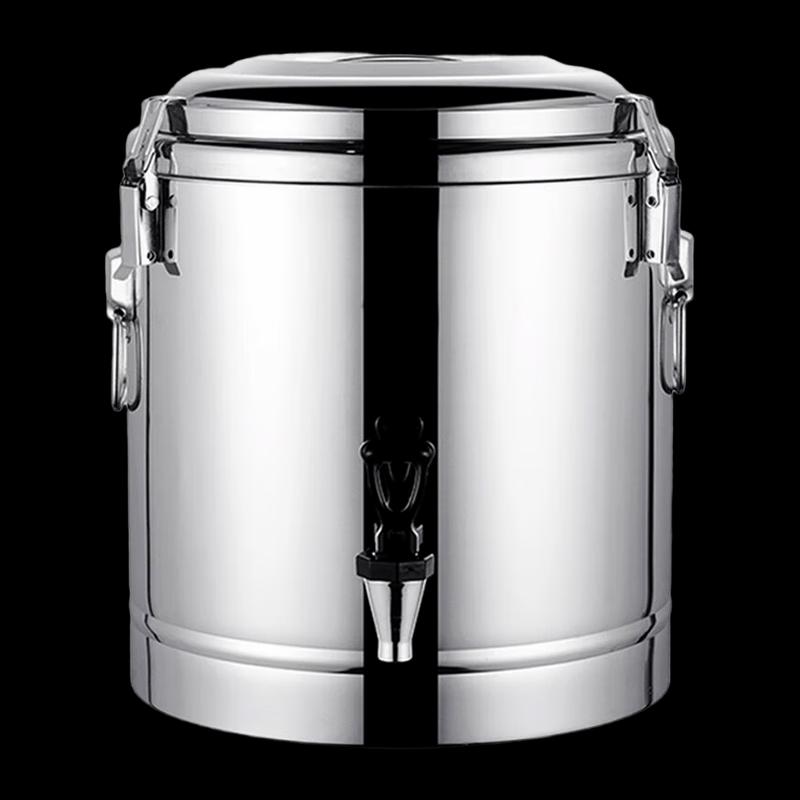 NHZHIW 40L Commercial Stainless Steel Insulated Beverage Dispenser