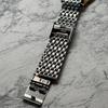 Used SEIKO 5E31-6040 Gold Dial Working Men's Quartz Two-tone