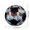 Erling Haaland Indoor Soccer Ball Colorful Machine Stitched PVC Size 5 Team Training Competition Ready Durable High-Bounce Cool Sports Gift