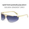 Y2k Fashion Designer Frameless Sunglasses With Uv400 For Outdoor Activities And Parties