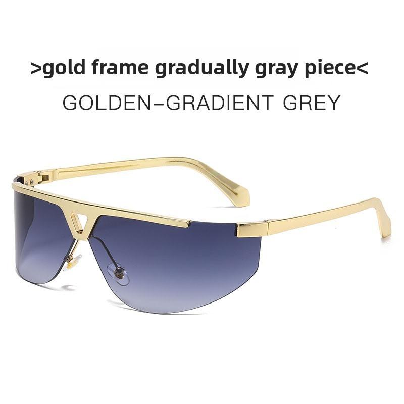 Y2k Fashion Designer Frameless Sunglasses With Uv400 For Outdoor Activities And Parties