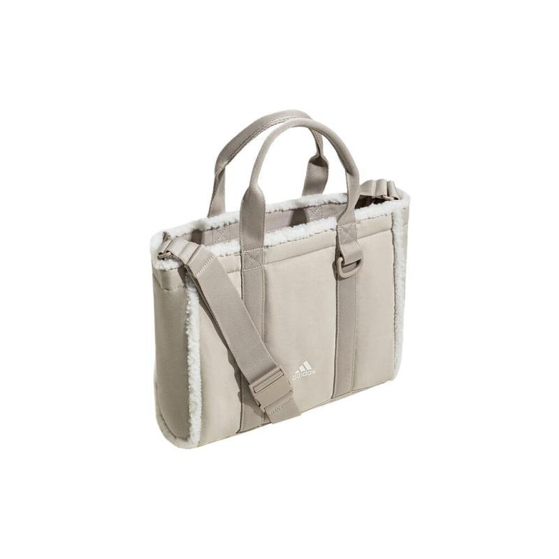 adidas Borsa Tote in Materiale Riciclato Borsa della Spesa Portatile Borsa a Tracolla Borsa a Spalla da Donna Khaki Chiaro Adidas IX7963
