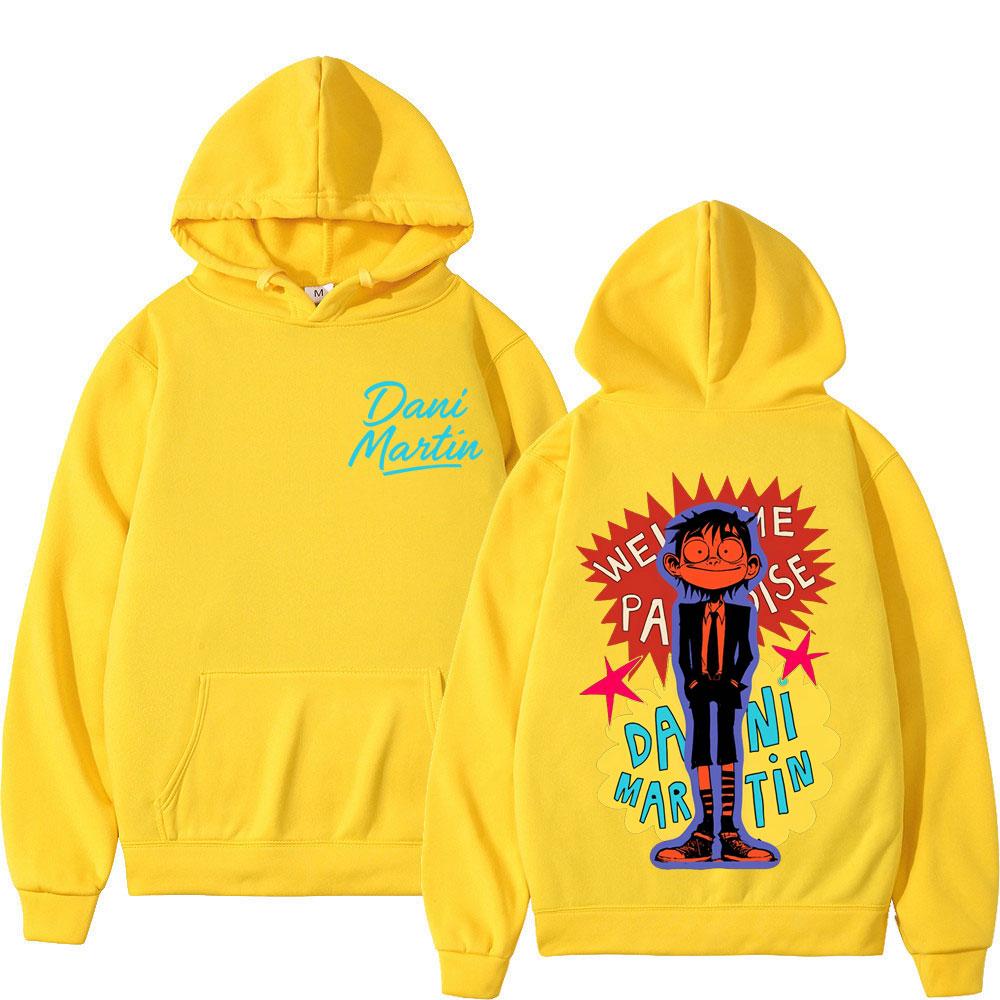 Singer Dani Martin Fashion Vintage Graphic Hoodie Men Women Harajuku Pullover Long Sleeves Sweatshirt Fan Gifts