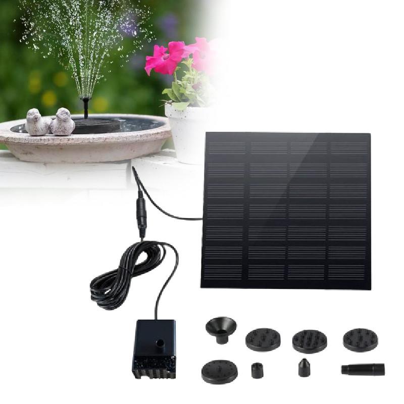 Solar Fountain For Pond And Bird Bath Outdoor Water Feature
