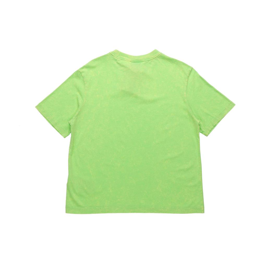 Nike T Shirts Women's Green Crew Neck Moderate Straight Fit DJ8515-301