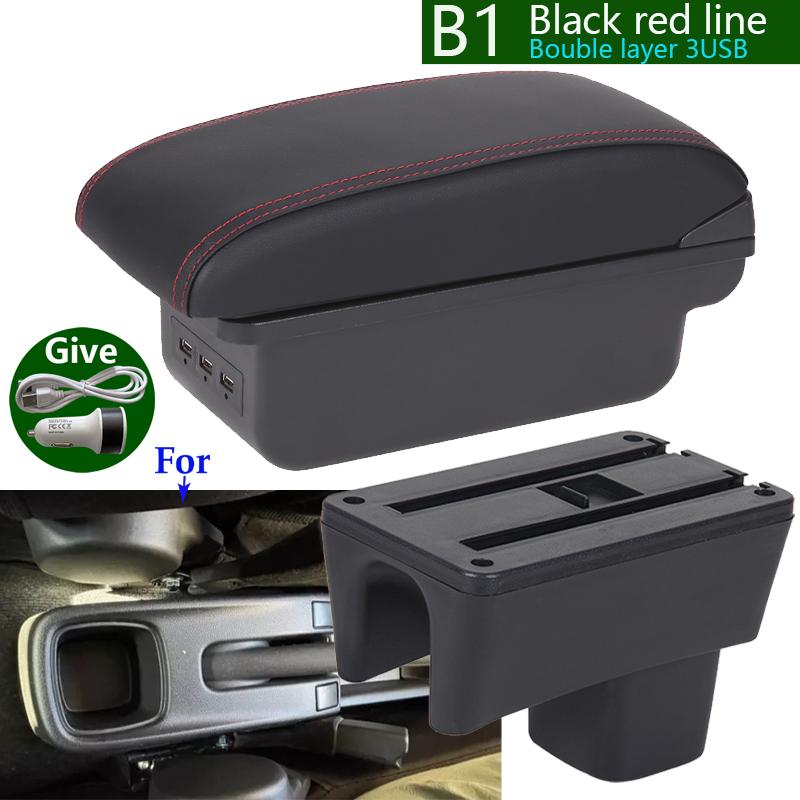 Armrest Box Interior Storage Retrofit Part Heightened Support Fit Suzuki Swift 2005-2023 Practical Car Interior Organizer Box