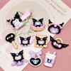 10 Pcs New Mini Kawaii Cartoon Skull Head Animal , Bow, Cake Resin Scrapbook Diy Jewelry Children Gift Hairpin Accessories A25
