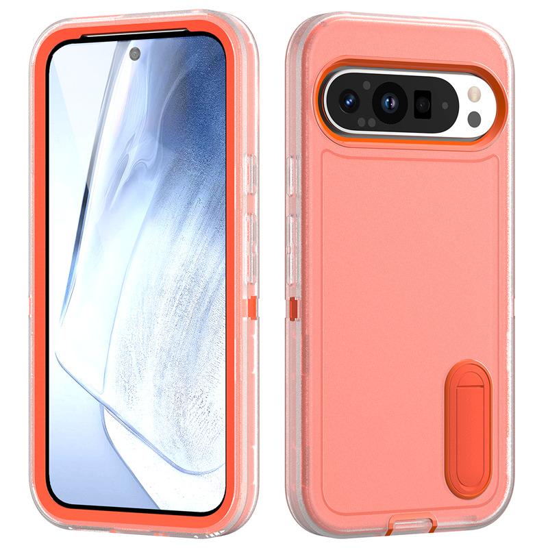 Applicable to Google Pixel 9 Pro Defend Tri-proof phone case Pixel 9 XL bracket 3-in-1 protective case