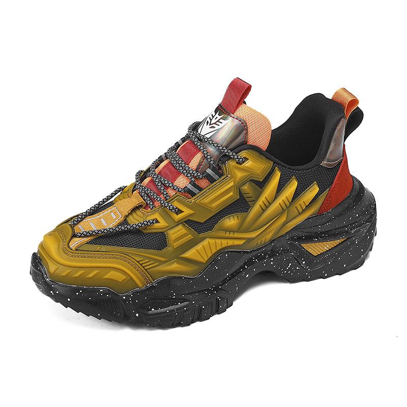 Casual Sports Shoes Fashionable Mecha Dad Shoes Male Running Shoes Male
