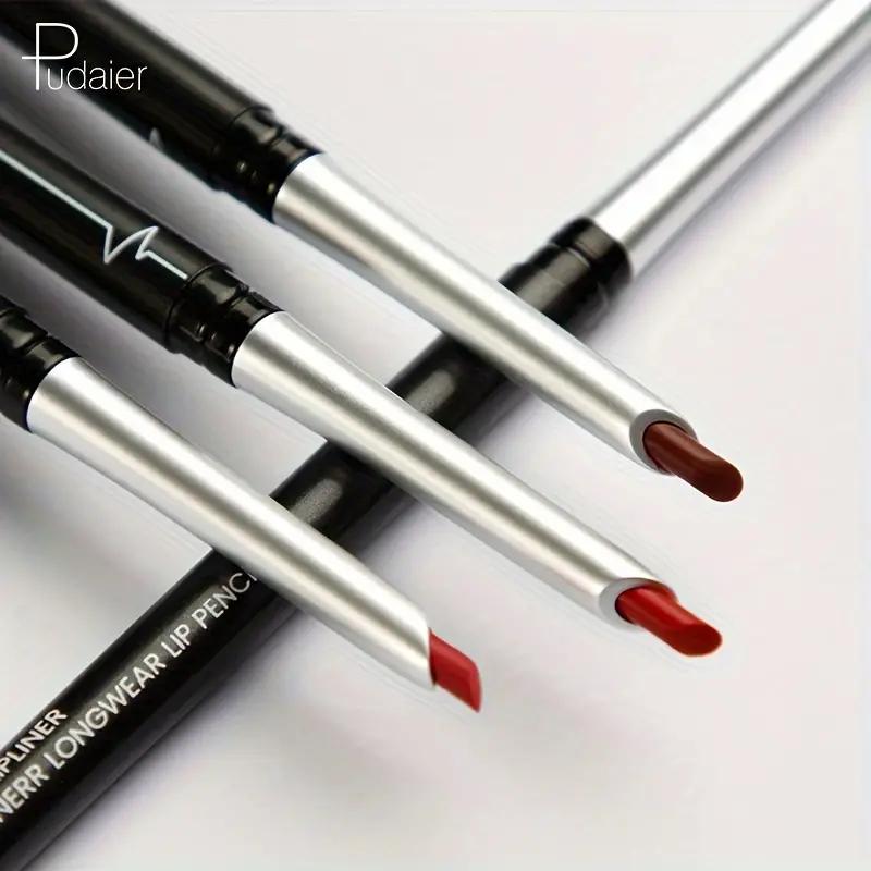 17-Color Set Lip Liner Pencil -Velvety Texture, 24-Hour Long-Wear, Waterproof & Smudge-Resistant, Can Use For Lip & Eyes