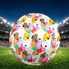 Peppa Pig Print Size 5 Soccer Ball, PU Wear Resistant Football for Match Training and Daily Practice, Birthday Gift for Soccer Fans