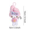 Sanrio Hello Kitty Kuromi Melody Stuffed Toys Pendant Cute Plush Toys Kawaii Keyring Anime Keychain Birthday Gift Party Treats