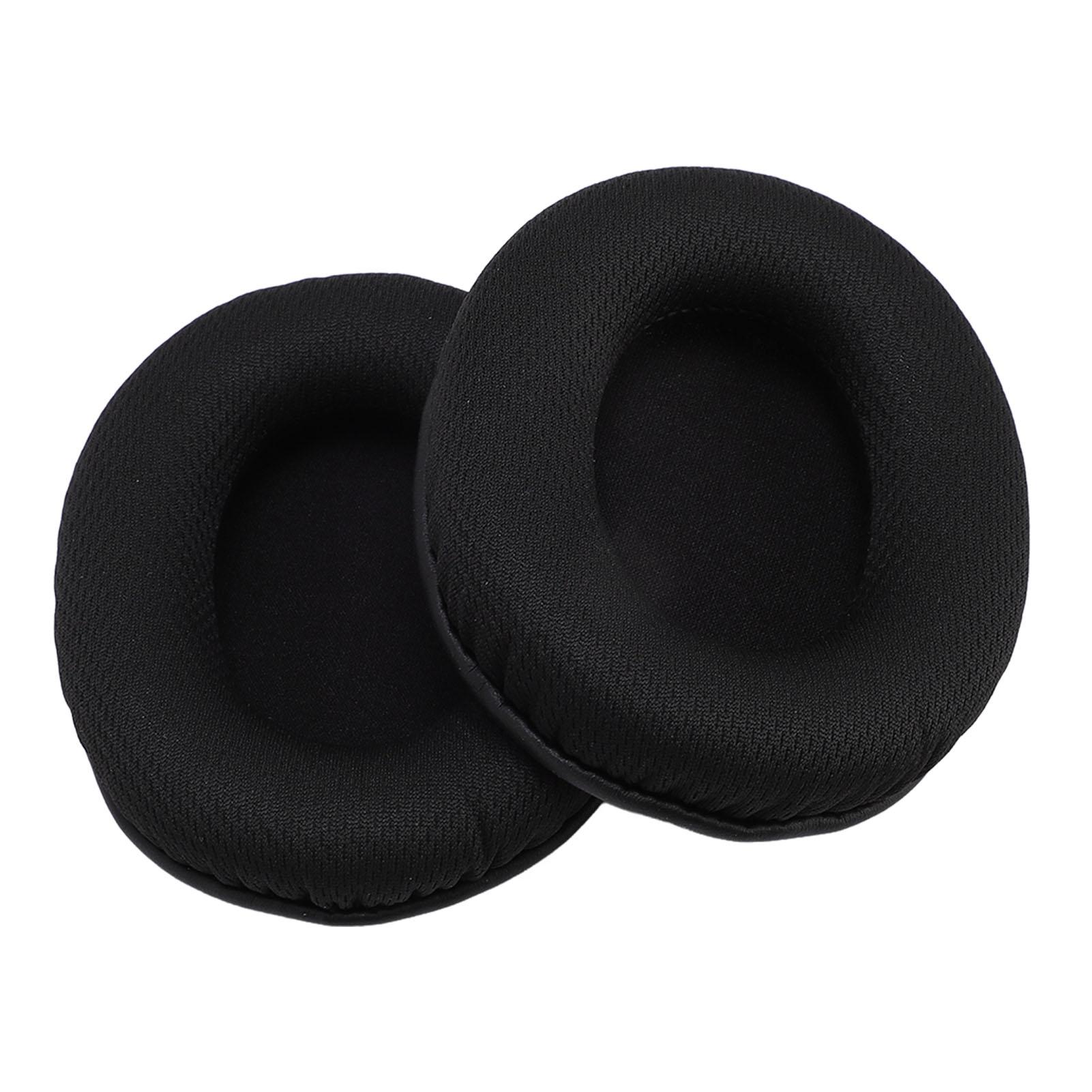 

4PCS Headphone Earpads Memory Foam Mesh Fabric Cushions Headset Ear Cover Replacement for Cloud Stinger Core Black чёрный