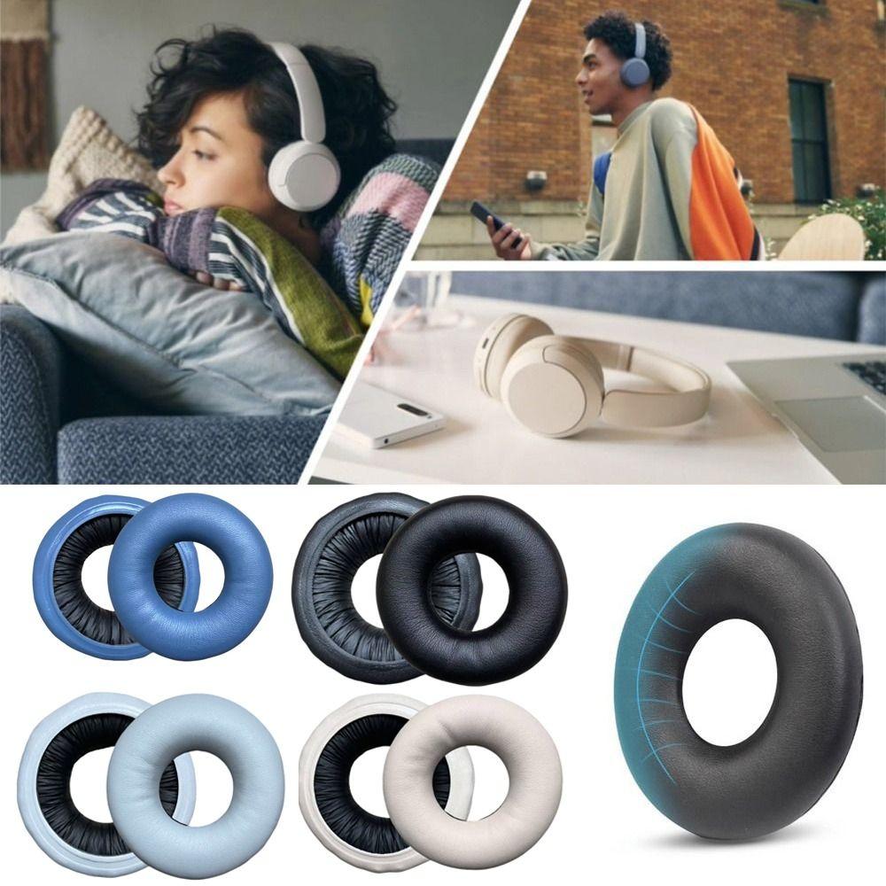 Professional Leather Ear Pads Noise-Cancelling Replacement Earbuds Cover Soft Ear Cushion Headphones Accessories
