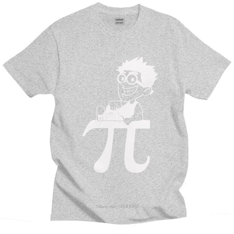 Cool Funny Pi Man T Shirt Men Short Sleeve Geek Math Tshirt Streetwear Tee Cotton Regular Fit Tshirts Gift