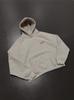 Unisex Y2K Harajuku Street Style Light Gray Hoodie for All Seasons