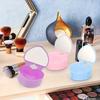 12pcs Heart Shaped Jewelry Boxes Portable Pocket Mirror Cute Plastic Storage Organizer for Rings Bracelets Small Jewelry Boxes