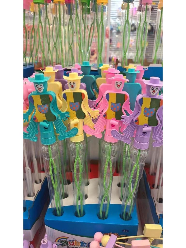 46CM Western Bubble Wand: Colorful Bubble Sword with Solution for Summer Fun