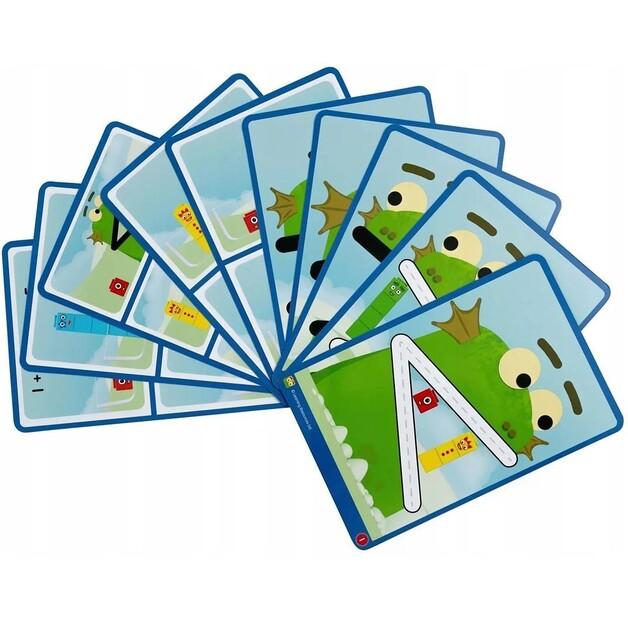 Plastic Constructor Learning Resources Math Cubes, 76 Pieces