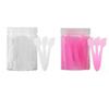 50/100Pcs Cosmetic Spatulas Scoop Face Cream Mask Mud Mixing Plastic Spoon Beauty DIY Tools Eyes Facial Makeup Applicator