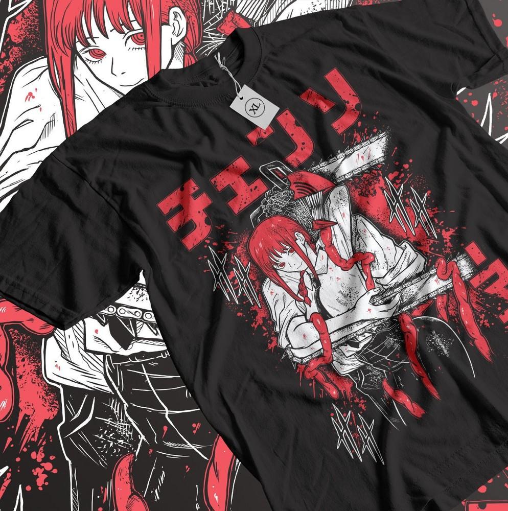 Chainsaw Man T-shirt Nayuta Denji Makima Denji Anime Manga Gift Shirt All Size Unisex T-Shirt