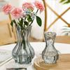 INS Glass Vase Clear Flower Vases for Centerpiece Table Home Office Desktop Decor Wedding Flower Arrangement Modern Flower Pot