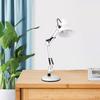 Desk Lamp, Interchangeable Base Or Clamp, Classic Study Table Multi-Joint, Adjustable Arm, 3