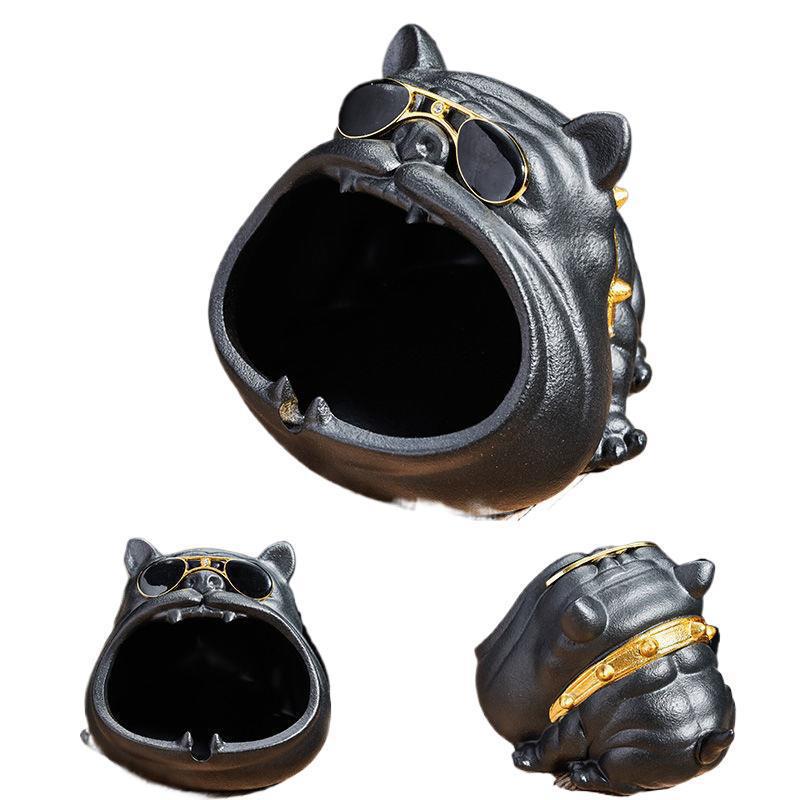 Xiaohongshu High-End Ceramic Ashtray for Living Room - Classy Influencer Style