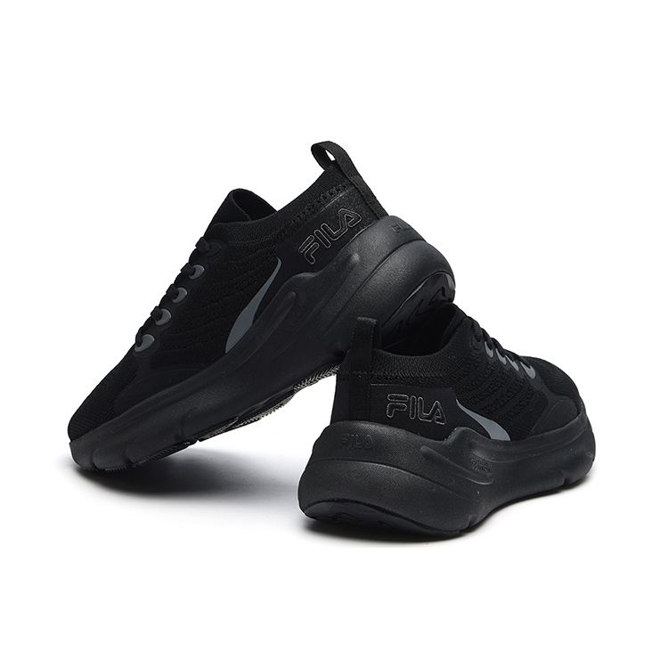 Fila Heritage-FHT Retro Fabric Low-Top Casual Running Shoes Women Sneaker Black F12W131113FBK