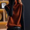 Women's Spring/Autumn Casual Fashion Vintage Simple Solid Color High Neck Sleeveless Vest, Elegant Style Sleeveless Vest Top