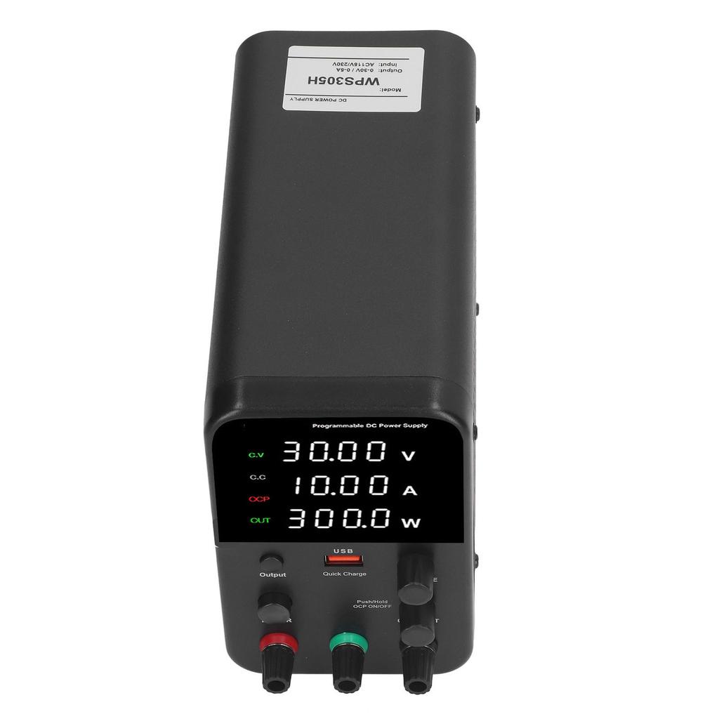 DC Power Supply 150W 0‑ 0‑5A Adjustable USB Fast Charging Digital Display Variable Power Supply