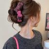 Koreanischer Stil Damen Haarklammer Elegante Schleife Krallenklemme Langlebige Damen Haarspangen Herbst Winter