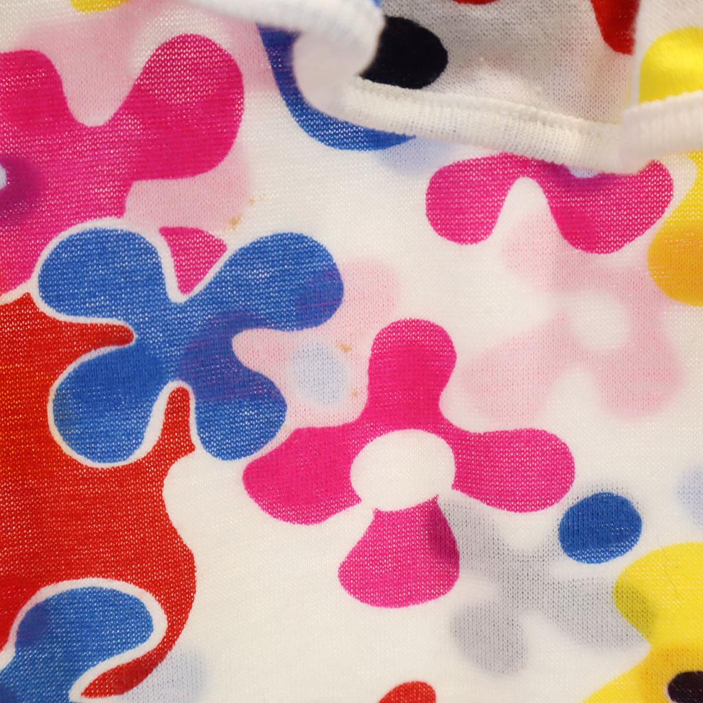 Yves Saint Laurent Unused Floral No Sleeve T-shirt 140 Tagged Kid's Used