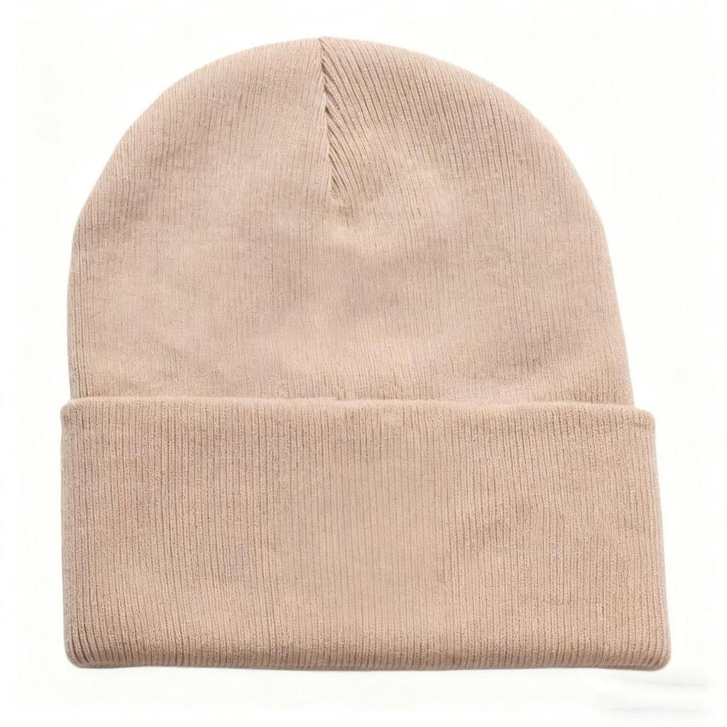 Všestranná trendy akrylová pletená čepice - Unisex podzim/zima Hip Hop styl pro ochranu před chladem.