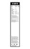 Bosch Essuie-glace plat pour voiture importée, modèles Aero Twin uniquement A620S (Bosch) 600/475 mm