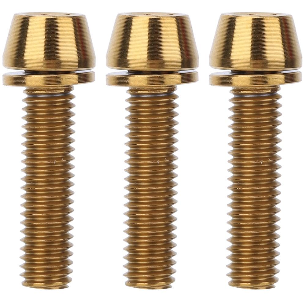 3PCS Alloy Bike Handlebar Stem Screws Disc Brake Clamp Set Screw Accessory
