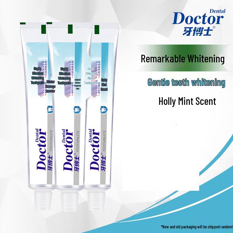Dr. Tooth Whitening Toothpaste 3-Pack