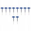 6mm tire plugs with patch - 10 pcs