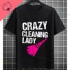 Funny Astronaut  Vacuum Cleaner Space Graphic Tshirt Short Sleeve 100 Cotton Round Neck Humor Style Casual Fashion Tshirt