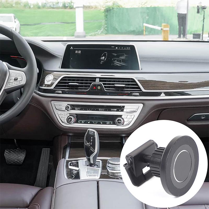 Car Air Outlet Mobile Phone Holder Bracket GPS Navigation Bracket For BMW 7 Series G11 2016- ABS Interior Car Accessories