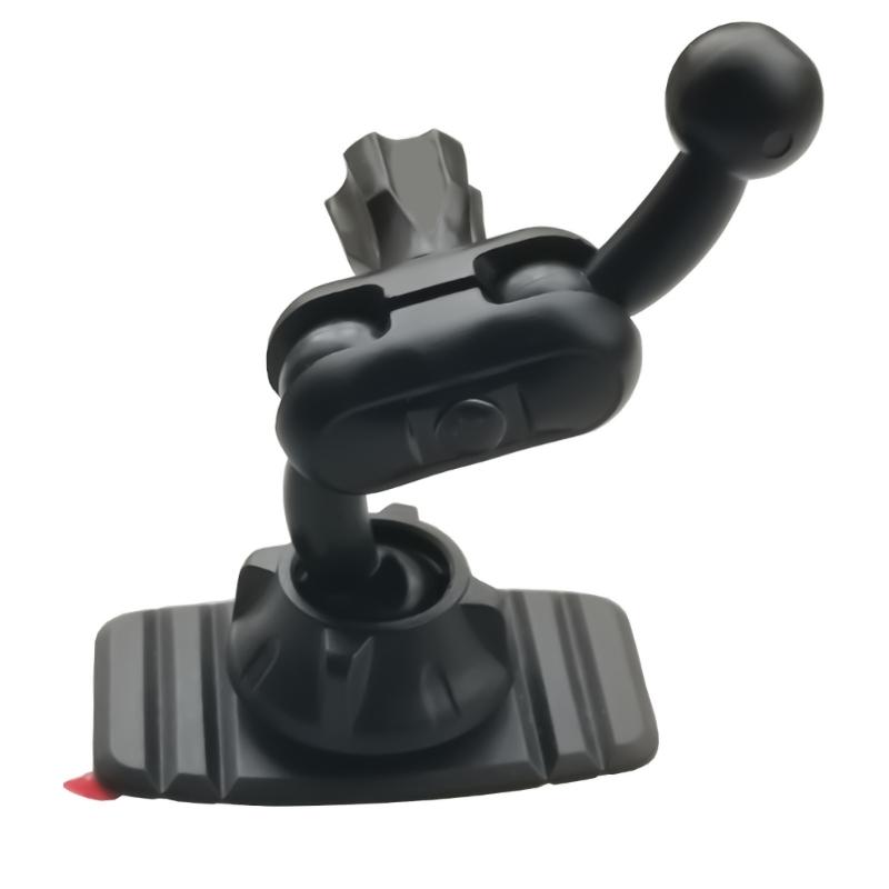 Ergonomic Adjustable Car Phone Mount Extender Stand 17mm Ball Joint Suitable for Dashboard Vent Clamp Navigation Devices