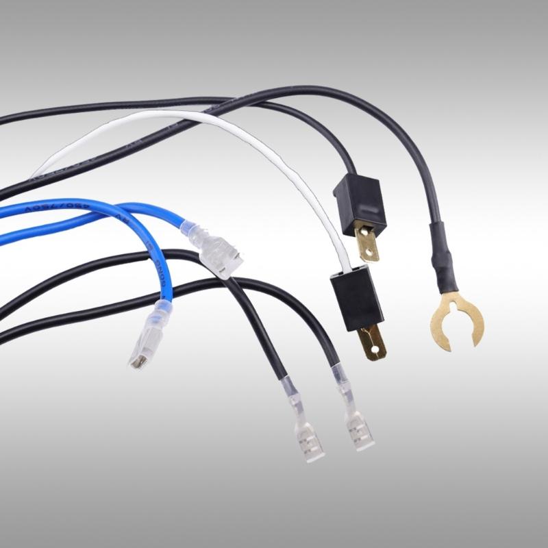 Vehicle Cable 12V Wire Bundle Waterproof Auto Light Wiring Set Clear Turn Signal Light Wiring Universal Horn Wiring